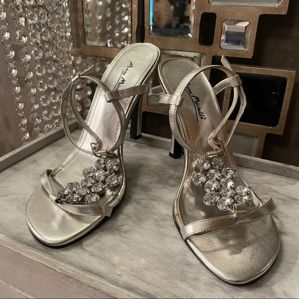 Rhinestone High Heels